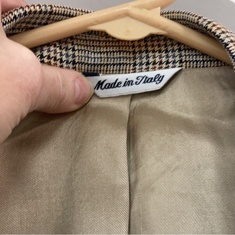 Cesarani Coat/Blazer 48R Made in Italy wool/silk - Picture 3 of 7